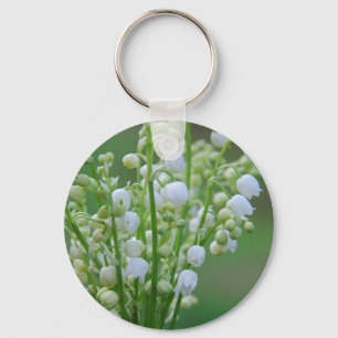 Lily of the valley keychain