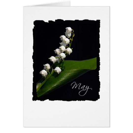 Lily of the Valley - May Card