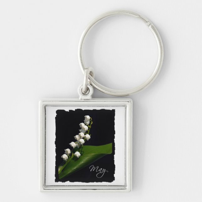 Lily of the Valley - May Keychain (Front)