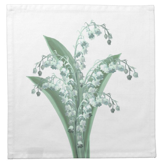 Lily of the Valley Napkin (Front)