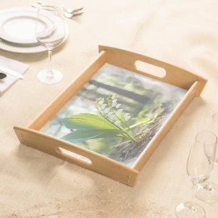 Lily of the valley National Flower Finland    Serving Tray