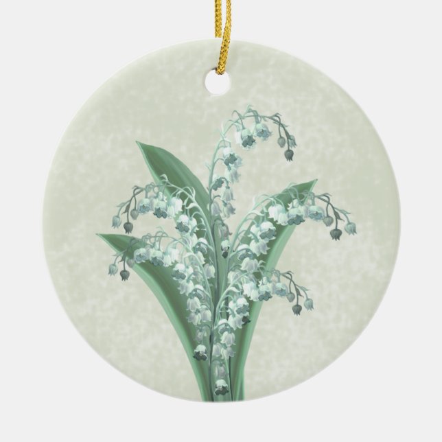 Lily of the Valley Ornament (Front)