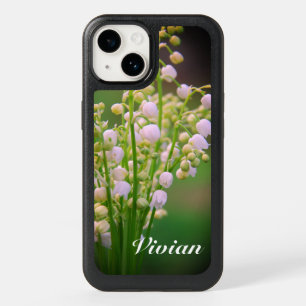 Lily of the valley personalised  OtterBox iPhone 14 case