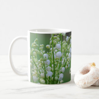 Lily of the valley ,Personalized coffee mug
