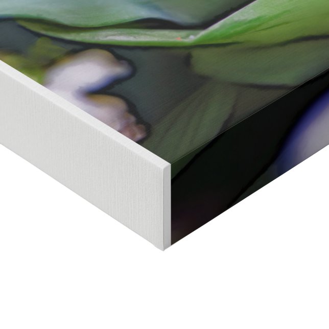 Lily of the Valley Portrait Faux Canvas Print (Corner)