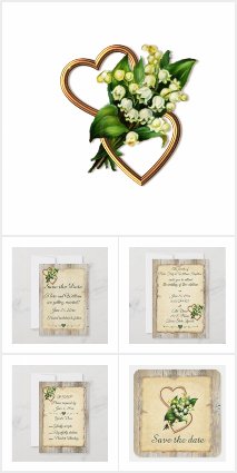 Lily of the Valley Romantic Rustic Wedding