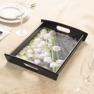 Lily of the Valley Serving Tray
