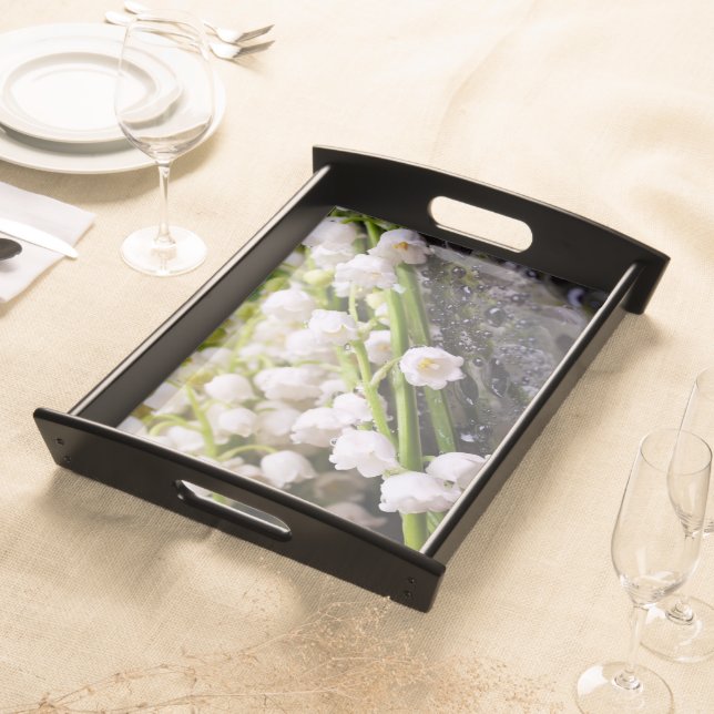 Lily of the Valley Serving Tray (Front)
