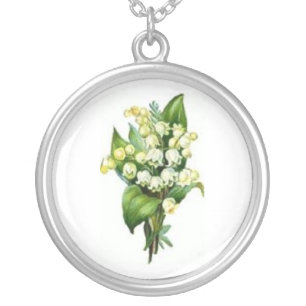 Lily of the Valley Silver Necklace
