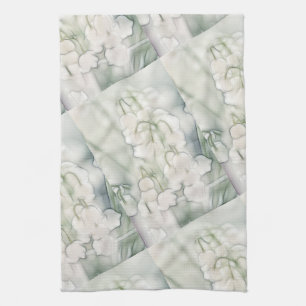 Lily of the Valley Sketch Kitchen Towel
