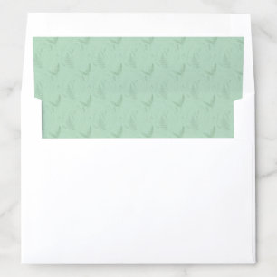 Lily of the Valley    Soft Green Envelope Liner