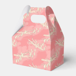 Lily-of-the-valley spring flowers pink    favor boxes