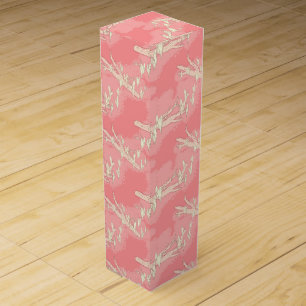 Lily-of-the-valley spring flowers pink wine box