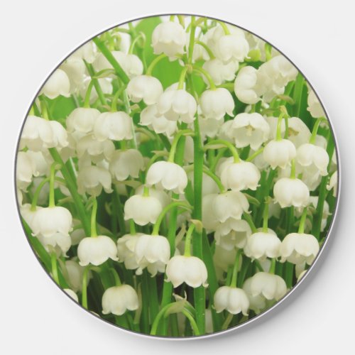 Lily of the Valley Spring Flowers Wireless Charger