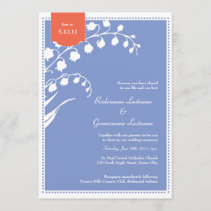 Lily of the Valley Spring Party Invitation