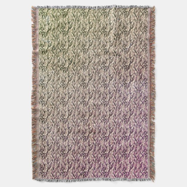 Lily of the Valley  Throw Blanket (Front Vertical)