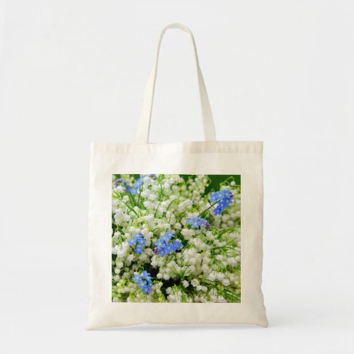 Lily of the valley tote bag