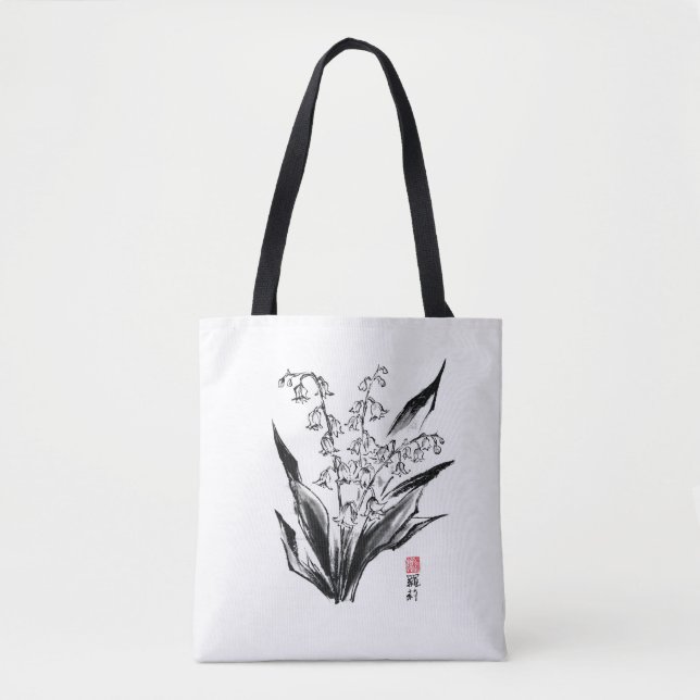 Lily of the Valley Tote Bag (Front)