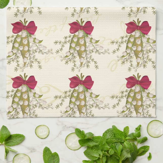 Lily of the Valley Towel (Folded)