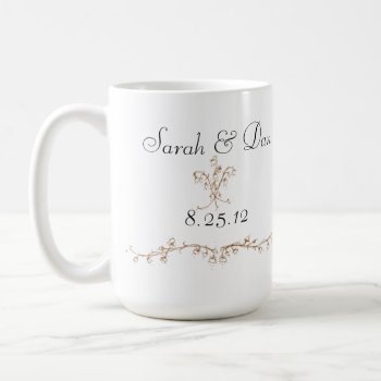 Lily Of The Valley Wedding Coffee Mug by lostlit at Zazzle