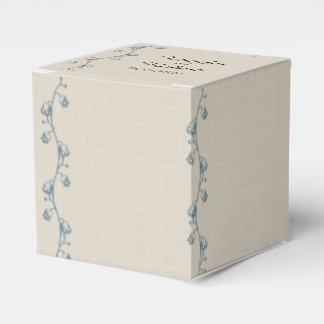 Lily of the Valley Wedding Favor Box