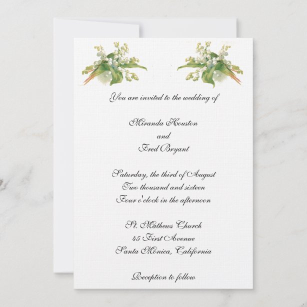 1800s Wedding Invitations | Zazzle