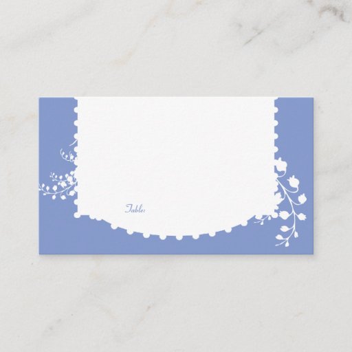 Customizable Table Placecard Lily of the Valley Wedding Business Cards