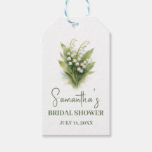 Lily of the Valley White Floral Bridal Shower