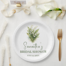 Lily of the Valley White Floral Bridal Shower