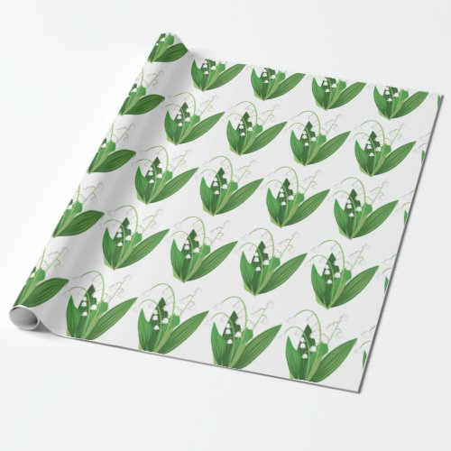 Lily Of The Valley Wrapping Paper