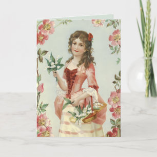 Lily of the Vally Maiden Card