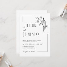 Lily of Valley || No Color Removeable Frame Custom