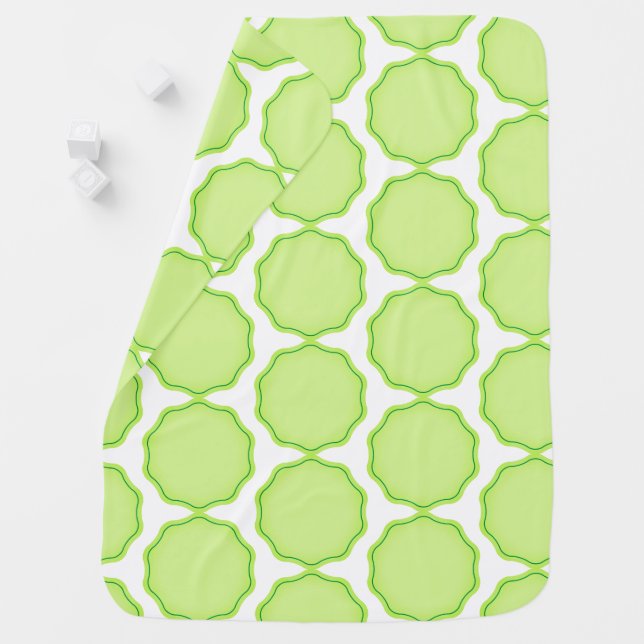 Lily Pad Baby Blanket (In Situ)