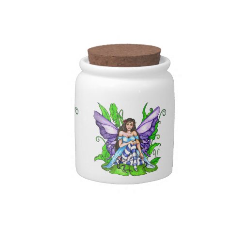 Lily Pad Fairy Candy Jar