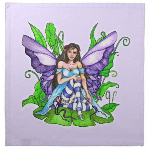 Lily Pad Fairy Cloth Napkin