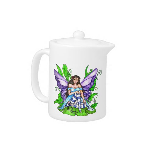 Lily Pad Fairy Teapot