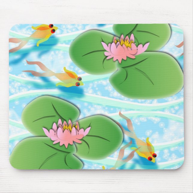 Lily-pad Mouse Pad (Front)