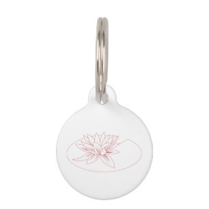 Lily Pad Pet ID Tag
