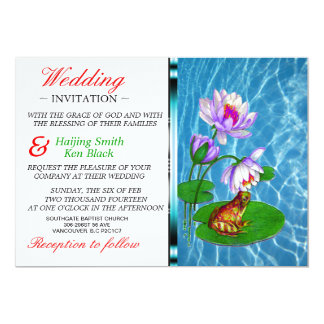 Frog Wedding Invitations 8