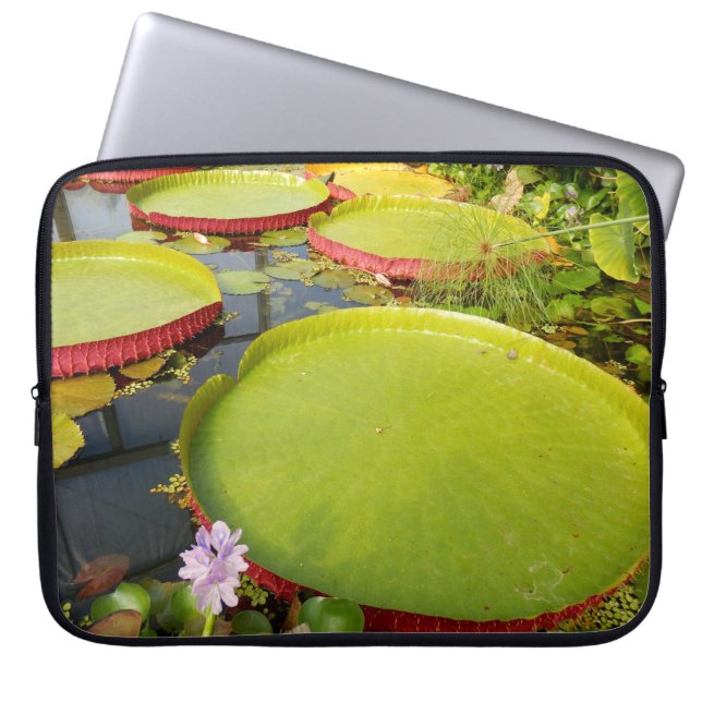 Lily Pads Laptop Sleeve (Front)