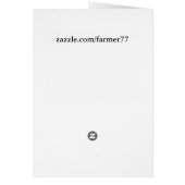 Lily Pads & Lotus Card (Back)