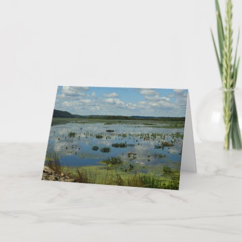 Lily Pads on the Pond  Feel Better Card