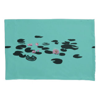 lily pads pillow case