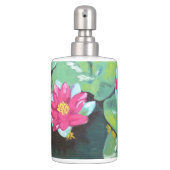 "Lily Pads" Toothbrush Holder and Soap Dispenser (Front)