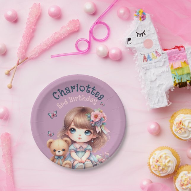 Lily Paper Plates (Party)