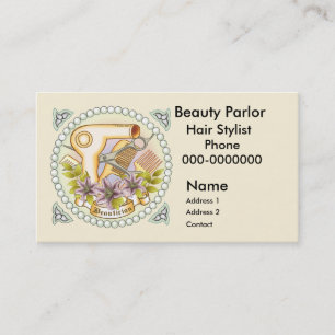 Lily Pearl Beautician Appointment Card