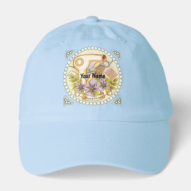 Lily Pearl Beautician  hat (Front)