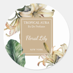 Lily Perfume Label