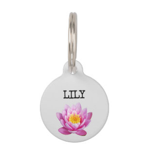 Lily Pet ID Tag