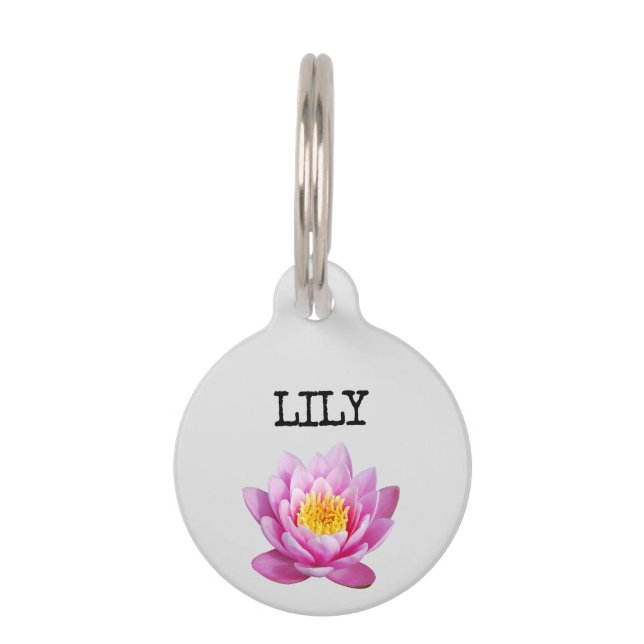 Lily Pet ID Tag (Front)